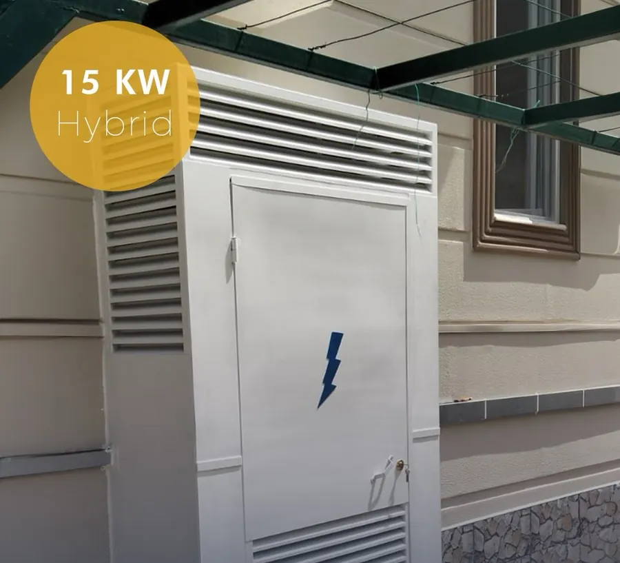 Konyaaltı 15 kW hibrit inverter kurulumu